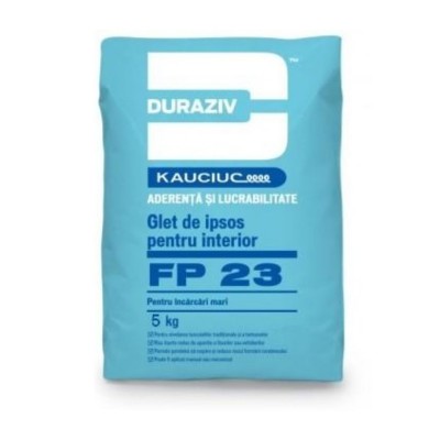 DURAZIV FP 23 - 5Kg GLET DE IPSOS PENTRU INTERIOR