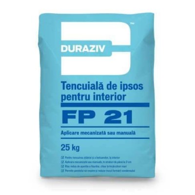 DURAZIV FP 21 TENCUIALA DE IPSOS PENTRU INTERIOR
